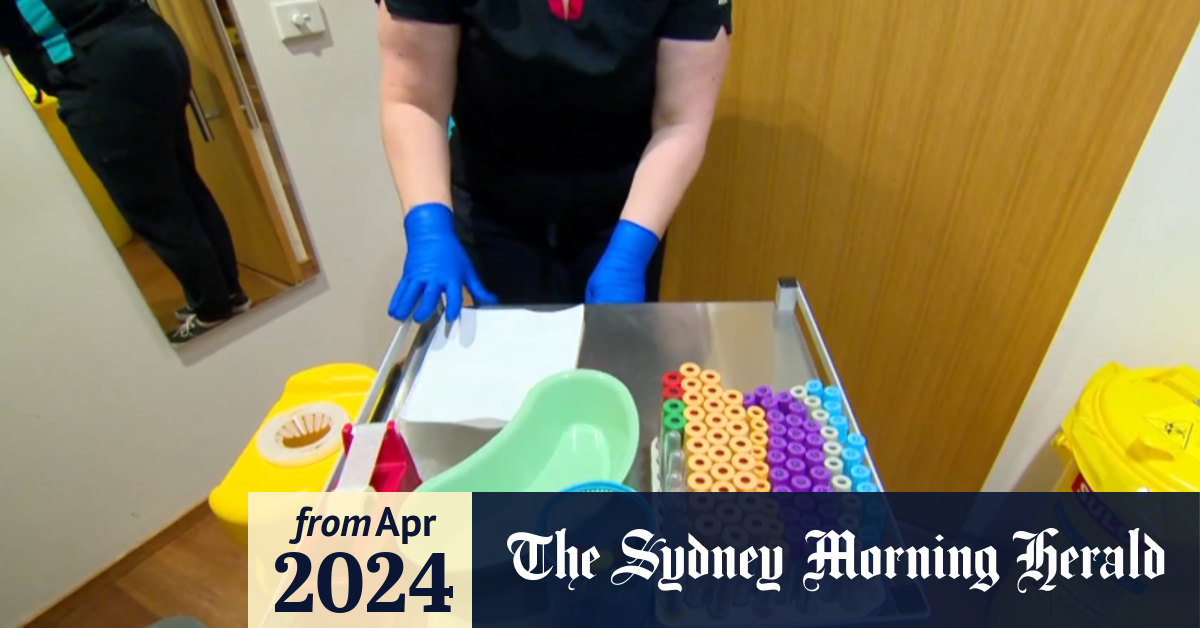 Video Australians warned they could be forced to pay for blood tests